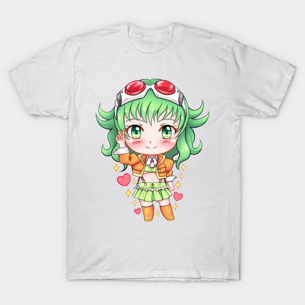 V3 Green Carrot Virtual Idol ! T-Shirt by CristalZhaduir